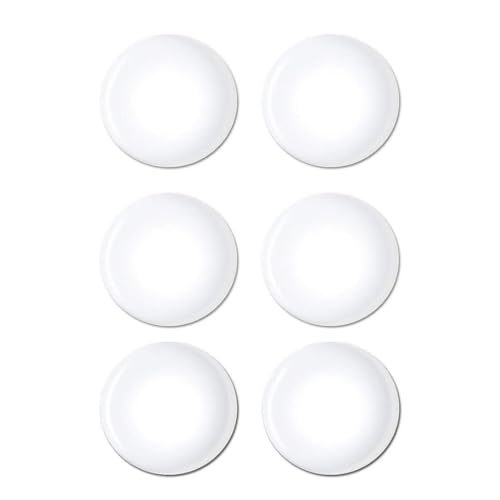 Adabele 50pcs Transparent Glass Dome Cabochons 25mm Non-calibrated Clear Round Cab Tiles for Photo Cameo Resin Bezel Pendant Craft Jewelry Making CF68-25 - size: 25mm (1 inch)