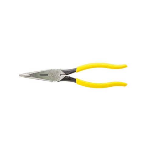 Klein Tools 80020 Plier Set, Made in USA, Lineman's Pliers, Diagonal Cutters, and Needle Nose, Induction Hardened Knives, 3-Piece