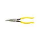 Klein Tools D203-8 Needle Nose Pliers, Long Nose Side Cutters, Alligator Pliers with Extended Handles, 8-Inch - style: Side Cutting