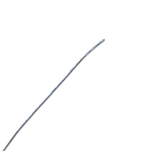 Mandala Crafts 7 Strand Beading Wire for Jewelry Making - 98 FT 26 Gauge Stainless Steel Braided Tiger Tail Wire for Bead Stringing - size: 7 Strands 26 Gauge 0.38MM 98FT