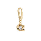 COACH Women's Collectible Signature Jewelry Charm - color: C Stone Crystal/Gold
