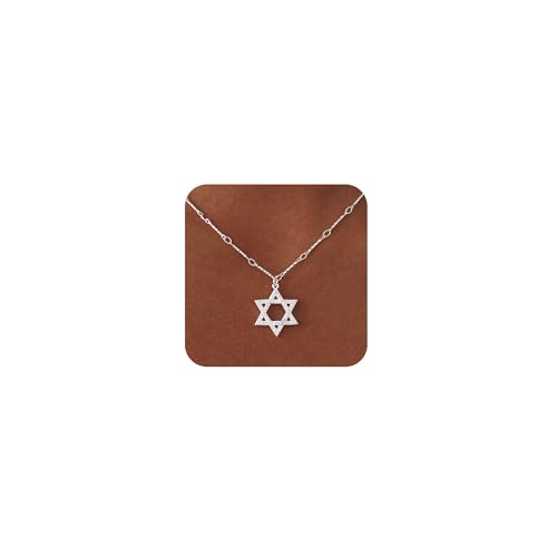 Coshilta Layered Gold Necklaces for Women, 14K Plated Gold Sterling Silver Plated Dainty Pendant Necklace Set with Cubic Zirconia,Stackable Chain Choker,Trendy Personalized Jewelry Gift Non Tarnish - style: C-N0549-S