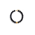 Mchic Colorful Beaded Choker Necklace for Women: Boho Large Square Acrylic Beaded Necklace Stainless Steel Adjustable Surfer Beach Strand Necklaces Summer Handmade Jewelry Gift for Women - color: Black1
