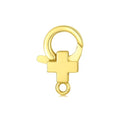 14K Yellow Gold Jewelry Clasp Necklace Extender Clasp Bracelet Extension Connector for DIY Necklace Bracelet Anklet Jewelry Making, 14K Gold Clasp for DIY Jewelry Making (Style 6) - style: Style 6
