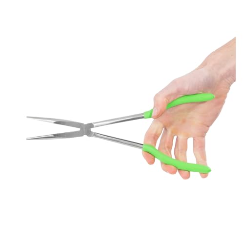 OEMTOOLS 22621 Needle Nose Pliers 11 Inch, Long Needle Nose Pliers, Rust Resistant, Heat-Treated Steel Construction, Automotive, Construction, and Jewelry Making Tools - style: 11 inch long nose pliers