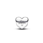 Mother Heart Charms for Bracelets Love Mom Flowers Charm Jewellery for Women - style: Heart