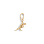 COACH Women's Collectible Signature Jewelry Charm - color: Rexy Dino Gold