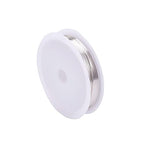 9.84FT 0.8mm Silver Copper Wire Tarnish Resistant 20 Gauge Metal Craft Art Wire for Jewelry Making Beading - color: Silver, size: 20 Gauge