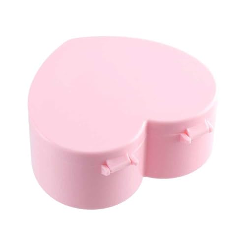 Vctitil 3 Pcs Heart shaped Jewelry Box - 2 Layer Jewelry Boxes with Mirror,Jewelry Storage Organizer,Jewelry Display Case,Desktop Organizer For Girls