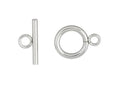 20pcs Adabele 304 Grade Surgical Stainless Steel 12mm (0.47 inch) Toggle Clasp Hypoallergenic OT Bar Closures Connector for Craft Jewelry Making SJF181-1 - size: Toggle clasp - 12mm