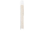 Miyuki Seed Bead 11/0 APX.22g - Cry. Silver Lined Semi-Frosted Japanese Glass Seed Beads - color: Cry. Silver Lined Semi-Frosted