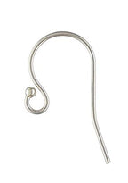 20pcs Sterling Silver Ear Wire Ball Dot French Earring Hooks Connector Dangle E