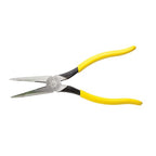 Klein Tools D203-8 Needle Nose Pliers, Long Nose Side Cutters, Alligator Pliers with Extended Handles, 8-Inch - style: Side Cutting