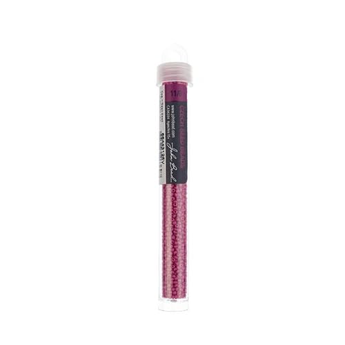 John Bead Czech Glass Seed Beads 11/0 Terra Intensive Pink Matte, 23 Grams of DIY Jewelry Making Beads Preciosa (Jablonex) - color: Pink Matte