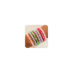Colorful Stackable Resin Beaded Bracelets Set for Women Dainty Neon Clear Acrylic Beads Stretchable Bracelet Pack Trendy Transparent Round Balls Jewelry - color: Colorful2