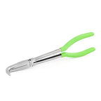 OEMTOOLS 22623 11" 90° Angled Long Nose Pliers – Rust Resistant, Heat-Treated Alloy Steel, Extended Reach for Automotive, Electrical, and Jewelry Work - style: 11 inch 90 degree long nose pliers