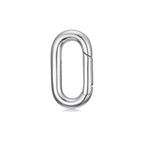 925 Sterling Silver Double Opening Lobster Clasp, Necklace Bracelet Anklet Jewelry Extender Clasp for DIY Jewelry Making (Style 5-1pc) - style: style 5-1pc