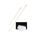 VANBARIS Rose Gold Necklace Extender Rose Gold Durable Necklace Extender, 925 Sterling Silver Chain for Bracelet Anklet, 2 Piece Set 4" 6" Inches - color: RoseGold, size: 4 6 inch