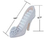 2 PCS Set Jewlery Display Shoe Ring Holder - Mannequin Necklace Display Bracelet Orgaziner (Silver) - color: Silver