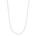 Destin Jewelry Paperclip Chain Necklace for Women, Waterproof 18K Gold Plated Stainless Steel, Hypoallergenic, Adjustable Layering Chain, Tarnish-Resistant, 2.5–6.5mm - color: Stainless Steel, size: 30" + 2", style: 2.5 MM