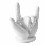 PUDDING CABIN Mothers Day Gifts for Mom Wife, Hand Ring Holder - I LOVE YOU - Wedding Ring Stand, Rings Display, Rings Organizer, Birthday Engagement Gifts for Women, Men, Couple, Home Decor - style: I Love You
