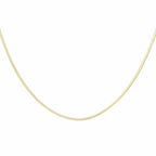 HARFINGTON Herringbone Necklaces Stainless Steel Snake Chain Necklace Adjustable Flat Chain for Women Jewelry Gift - color: Gold, size: 20" x 0.08"