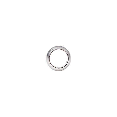 BEADIA Stainless Steel Spacer Beads 10x5mm Rondelle Loose Charm Caps Beads for DIY Jewelry Making 20pcs with 7mm Hole - color: 10x5mm 7mm
