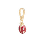 COACH Women's Collectible Signature Jewelry Charm - color: Ladybug Red/Gold