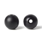 100Pcs Natural Stone 6mm Glass Black Matte Beads Round Loose Gemstone Energy Healing Beads Hole Size 1mm DIY Smooth Beads Jewelry Making - color: Black Matte Beads, size: 6mm