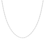 Destin Jewelry Paperclip Chain Necklace for Women, Waterproof 18K Gold Plated Stainless Steel, Hypoallergenic, Adjustable Layering Chain, Tarnish-Resistant, 2.5–6.5mm - color: Stainless Steel, size: 20", style: 2.5 MM
