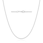 925 Sterling Silver Chain Necklace for Women 16-24 Inch Silver Jewelry Gift - size: 22 Inch, style: Box Chain