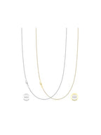 IEFWELL 14K-Real-Gold-Plated S925 Sterling Silver Chain Necklace for Women, 1.2/0.8mm Satellite Bead Cable Box Chains Set Hypoallergenic Sturdy Women's Chain Necklace, 16/18/20/22 Inch Jewelry Gifts - color: Box Chain, size: 18 Inch (Women's Average Lengt