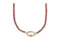 Kendra Scott, Women's, Emery Beaded Strand Necklace - color: Gold Orange Goldstone