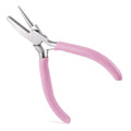 Mini Round Concave Pliers Jewelry Making Pliers Wire Bending For Making Wire Loops, Bending Wire, Wrapped Wire Loops, Eye Pins, Headpins Memory Wire Beading Jewelry Repair