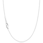 Gacimy Chain Necklace for Women, 14K Gold Plated/Silver Tone Cable Chain for Women, 1.1/1.3mm Thin Dainty Necklace Chains 16-24 Inch - size: 22 Inches, style: 1.3mm Silver