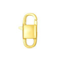 18K Gold Jewelry Clasp Necklace Extender Clasp Bracelet Extension Connector for DIY Necklace Bracelet Anklet Jewelry Making (Style 6) - style: Style 6
