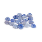 JOE FOREMAN 2x6mm Natural Blue Aventurine Jade Semi-Gemstone Heishi Disc Rondelle Spacer Beads for Jewelry Making Full 15" Strand Energy Stone Healing Power Crystal - color: Blue Aventurine Jade