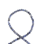 6mm Natural Blue Agate Stone Beads Heart Shape Cute Fine Gems Spacer Beads Fit Jewelry Making DIY Exquisite Necklace Bracelet Accessory - color: Blue Agate