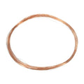 PATIKIL 66 Feet Solid Bare Copper Wire, 36 Gauge 99.9% Pure Copper Wire 0.2mm Soft Beading Wire Metal Plant Stem Ties for Jewelry Craft (20m) - size: 0.2mmx20m