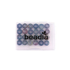 BEADIA Natural Indian Agate Rondelle Stone with Large Hole (4mm) Loose Semi Gemstone Beads for Jewelry Making 10mmx4mm 24pcs - color: Indian Agate, size: 10mm x 4mm