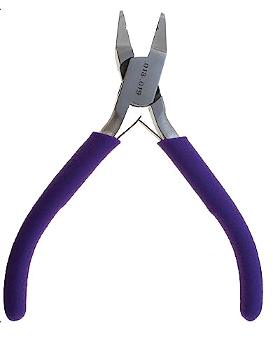 The Beadsmith Magical Crimp Forming Pliers – Beading Tool Transforms 2mm Crimp Tubes into Round Beads, Compatible with .018–.020 Inch Wire, Easy Jewelry-Making Crimper for Beadwork and Crafts