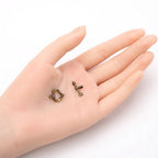 Adabele 20 Sets Heart Shape Toggle Clasp 13mm (0.5 Inch) T-Bar Closure Tarnish Resistant Antique Bronze for Necklace Bracelet Craft Jewelry Making MC-AF63 - size: 13mm Heart Shape Toggle