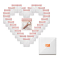 30 PCS Clear Plastic EVA Anti Tarnish Jewelry Storage Bags, Zip Ziplock Jewelry Pouches for Selling & Gift, Little Mini Travel Organizer for Ring Earing Chain Bracelet (L) - size: L(3.4"*4.1")