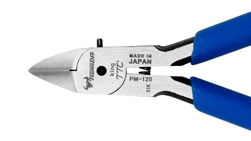 Tsunoda PM-120 Precision Diagonal Cutting Pliers, 5-Inch