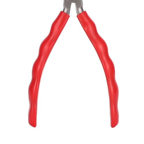 Nylon Jaw Pliers for Jewelry Making Non-Scratch C-Type Pliers with Anti-Slip Handle Round & Flat Nose Design for Wire Bending(pliers) - style: pliers