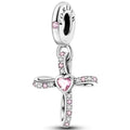 925 sterling silver bracelet necklace pendant, women's jewelry gift, dream catcher net bead pendant, suitable for original bracelets, parties, birthday jewelry gifts - color: KJC456