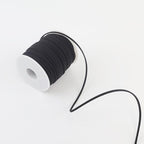 LUSTEMBER Leather String, Faux Leather Cord, Flat Suede Leather Lace for Necklaces, Bracelets, Jewelry Making, Tassels, Dream Catchers and Art Crafts - size: Black