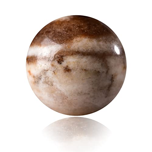 100pcs Natural Stone Round Genuine Loose Smooth Crystal Beads Gemstone for DIY Charm Bracelet Necklace Earring Jewelry Making Accessories - color: Australian Zebra, size: 10MM(100pcs)