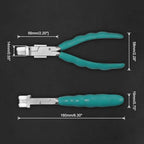 6 Inches Optical Trident Pliers Adjusting Eyeglasses Leg Eyeglass Adjustment Tools Professional Eyeglasses Adjusting Frame Bending Bridge Temple Pliers with Screwdriver and Glasses Cloth - style: Optical Trident Plier