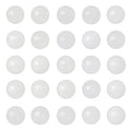 AD Beads 8mm Natural Round Loose Beads 110 Pieces, for Making 108 Mala Prayer Beads Necklace, Bracelet & Yoga Meditation, Jewelry Design (White Jade) - color: White Jade